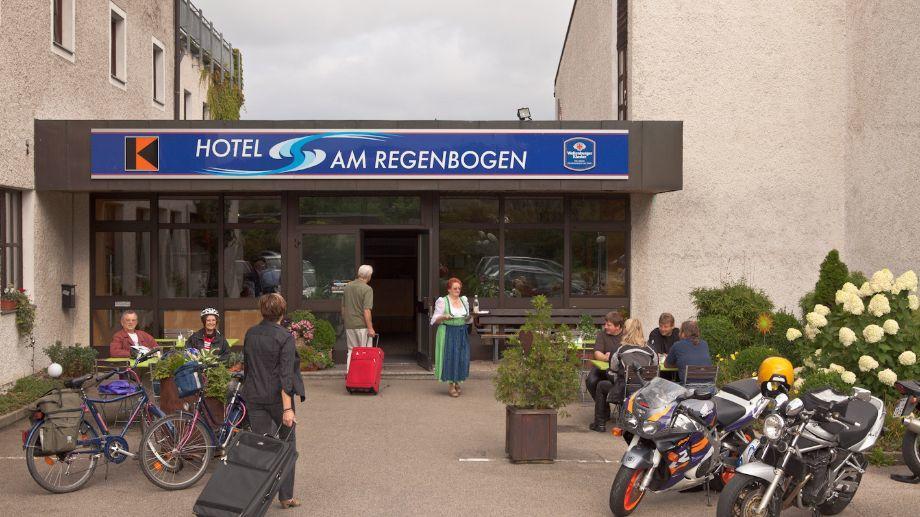 Hotel Am Regenbogen Cham Eksteriør bilde
